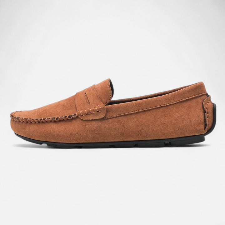 Roselains| Men's Leather Slip-On Loafers