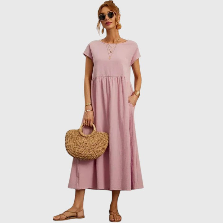 HARPER – EASY FLOW MIDI DRESS
