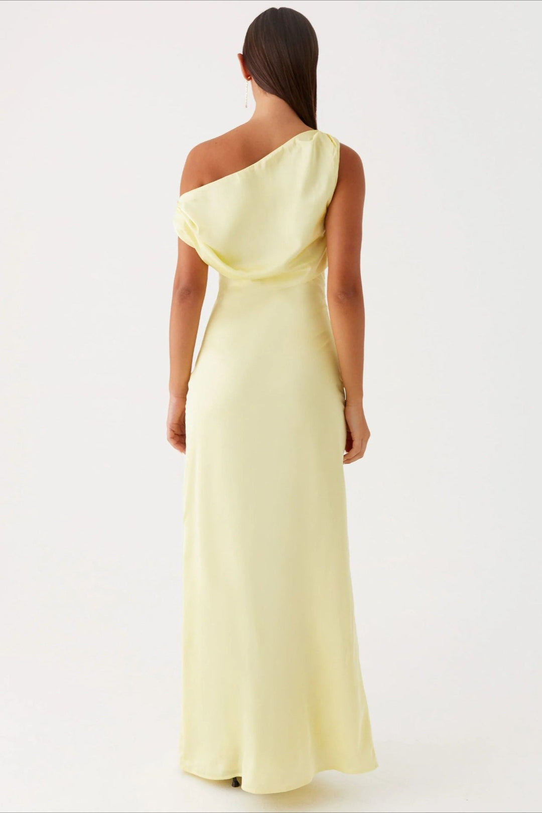 CLAIRE – ELEGANT DRAPED EVENING DRESS