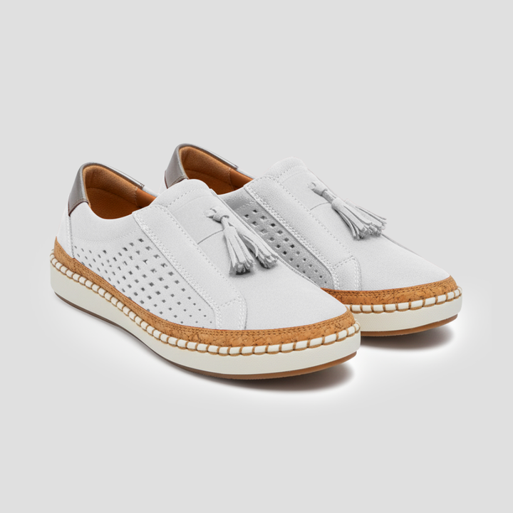 Zelda | Tassel Slip-On Flats