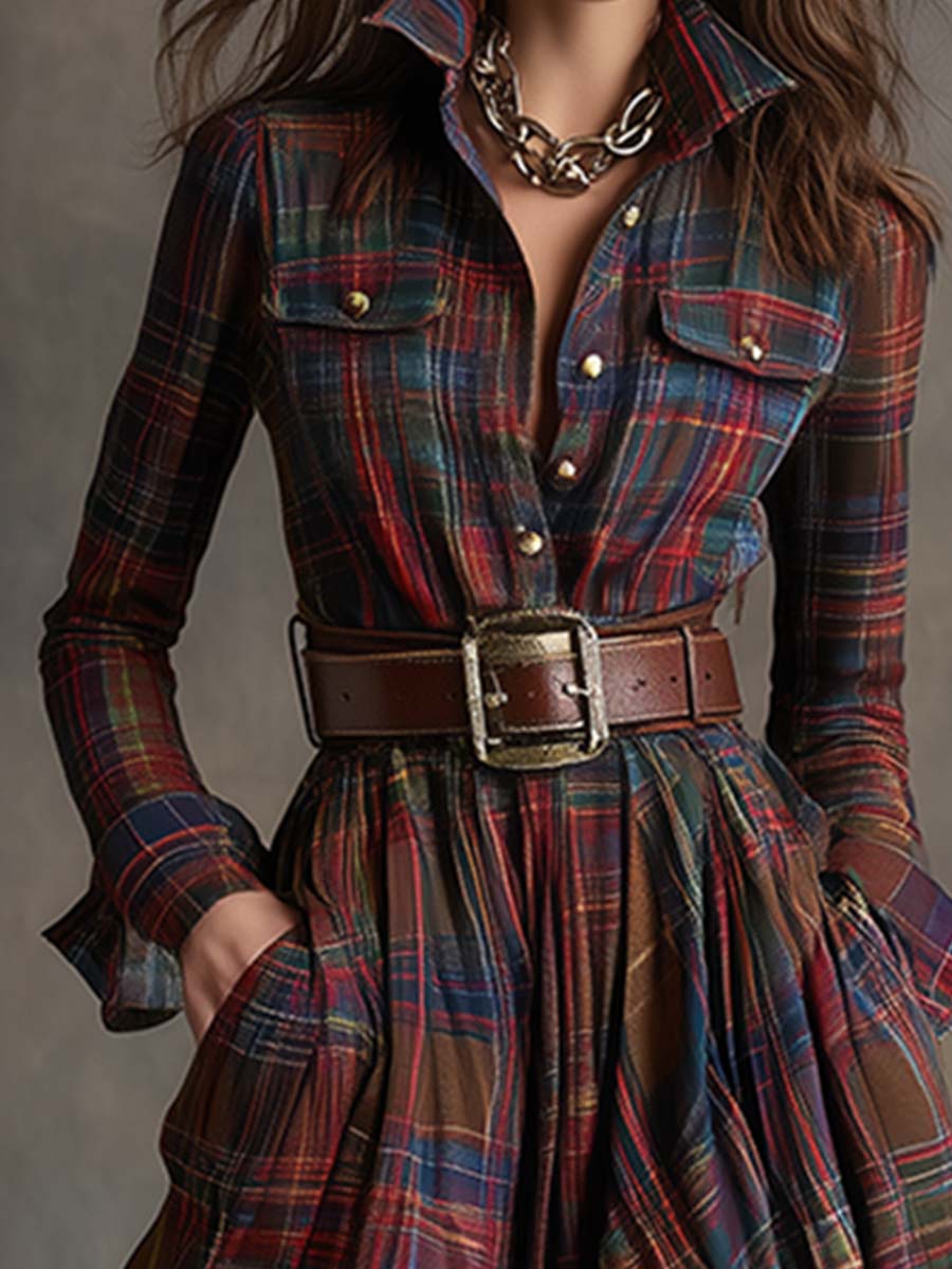 MARGARET - HIGHLAND GRACE MAXI DRESS