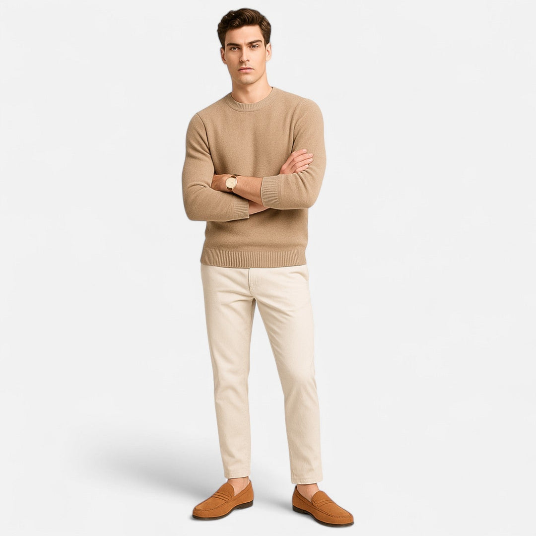 Roselains| Men's Leather Slip-On Loafers