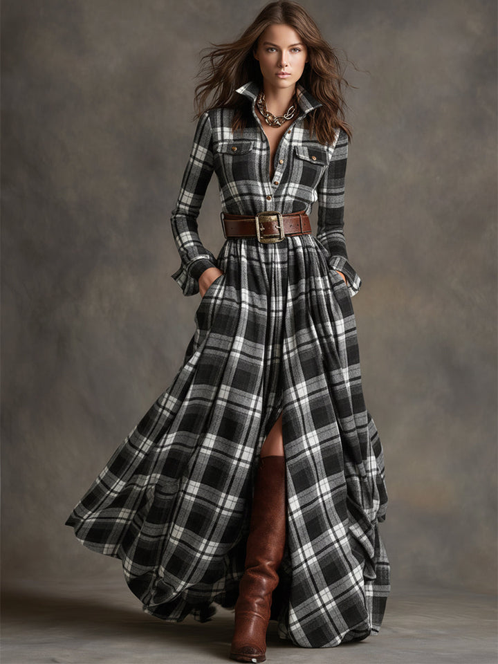 MARGARET - HIGHLAND GRACE MAXI DRESS