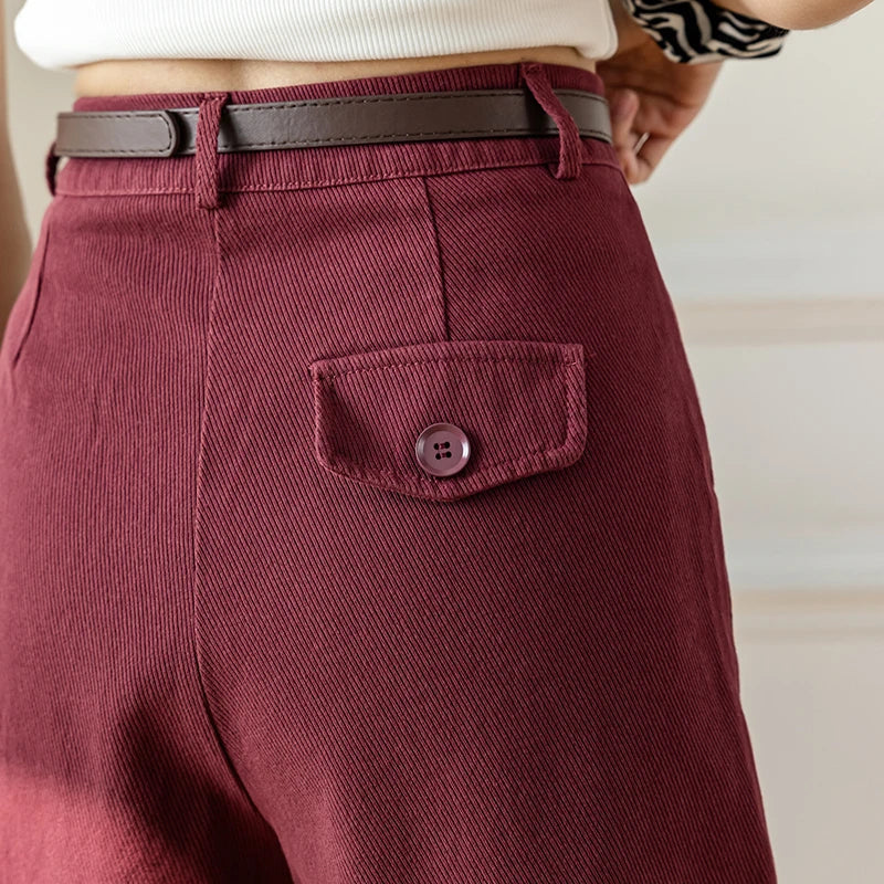 Khaki Relaxed-Fit Drawstring Cotton Shorts
