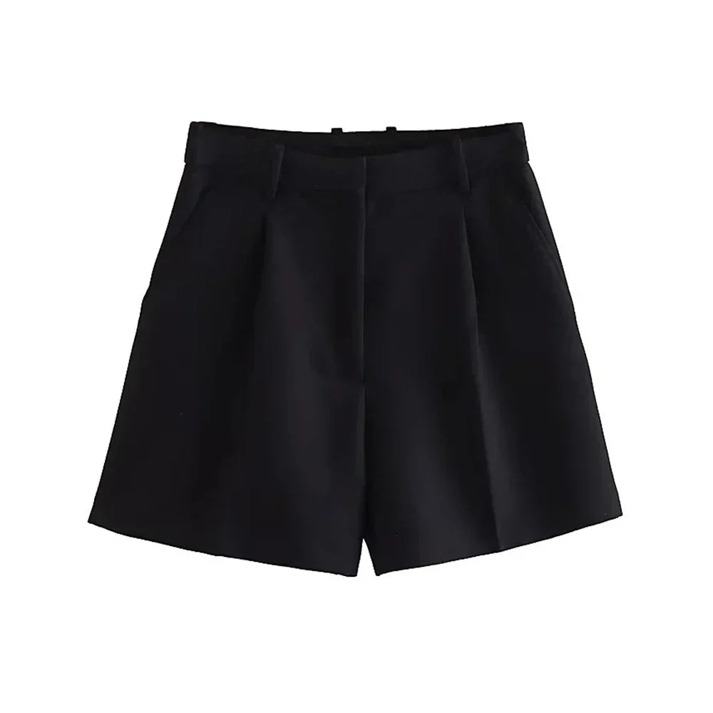 Sand Relaxed Fit Drawstring Cotton-Blend Shorts
