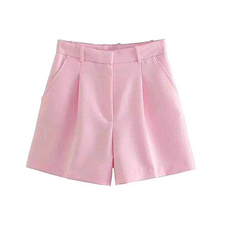 Sand Relaxed Fit Drawstring Cotton-Blend Shorts
