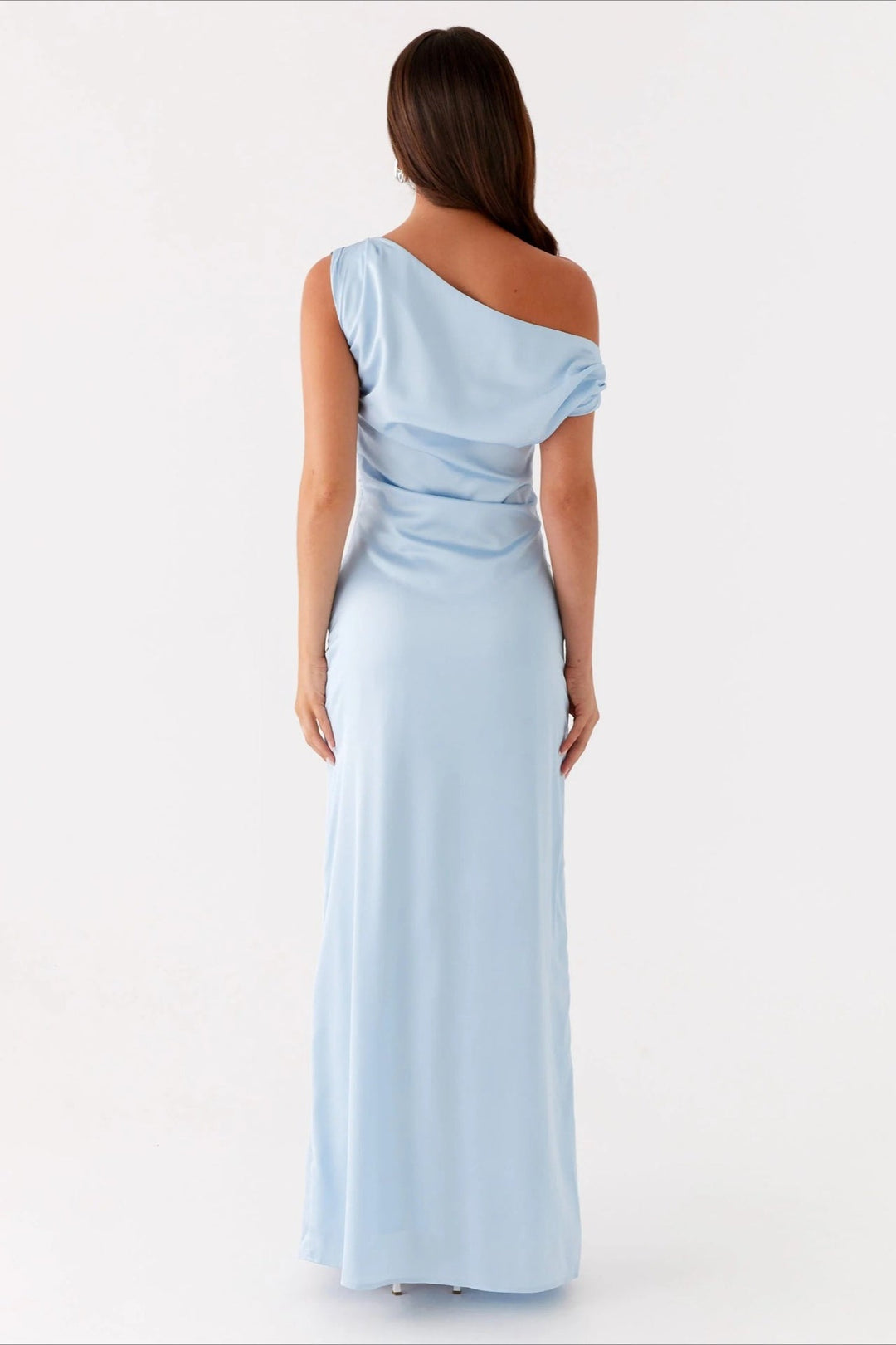 CLAIRE – ELEGANT DRAPED EVENING DRESS