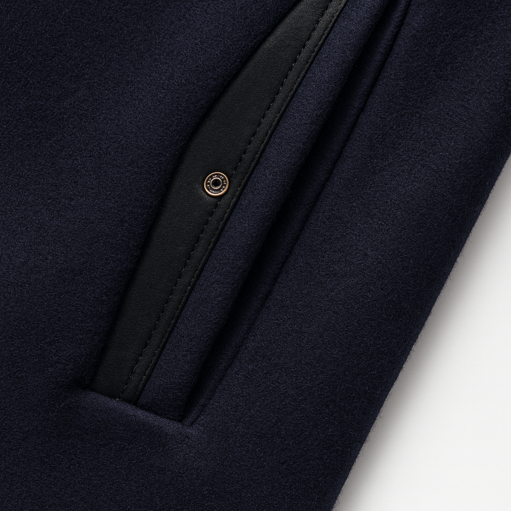 Smart Wool Coat for Autumn and Winter Layering