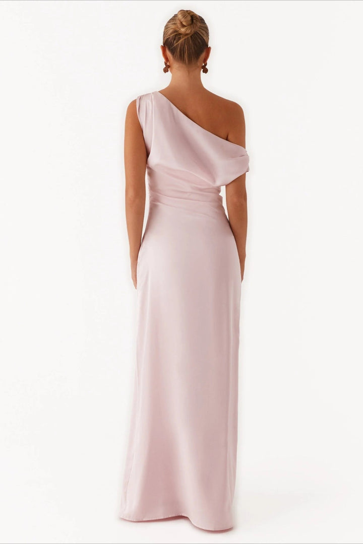 CLAIRE – ELEGANT DRAPED EVENING DRESS