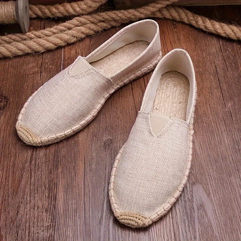 Men's Espadrilles Loafers | Casual & Comfortable | Slip-On Shoes | Lightweight