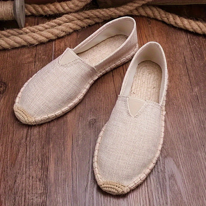 Men's Espadrilles Loafers | Casual & Comfortable | Slip-On Shoes | Lightweight