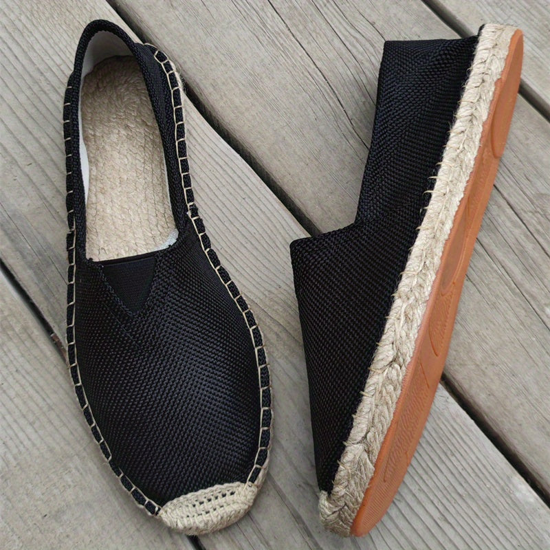 Men's Espadrilles Loafers | Casual & Comfortable | Slip-On Shoes | Lightweight