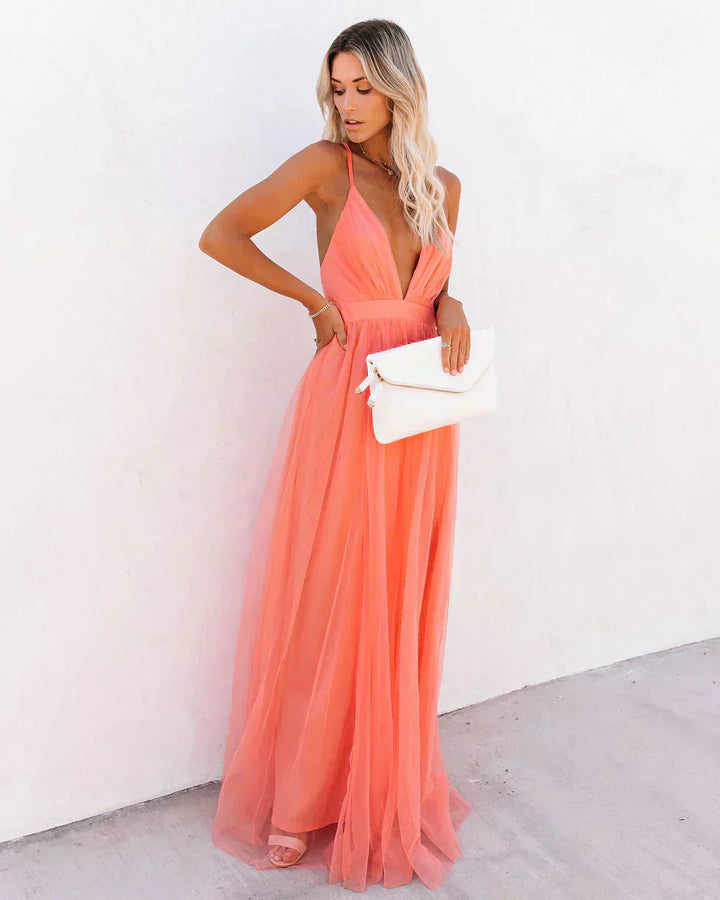 SERENA – WHISPERING DUSK MAXI DRESS