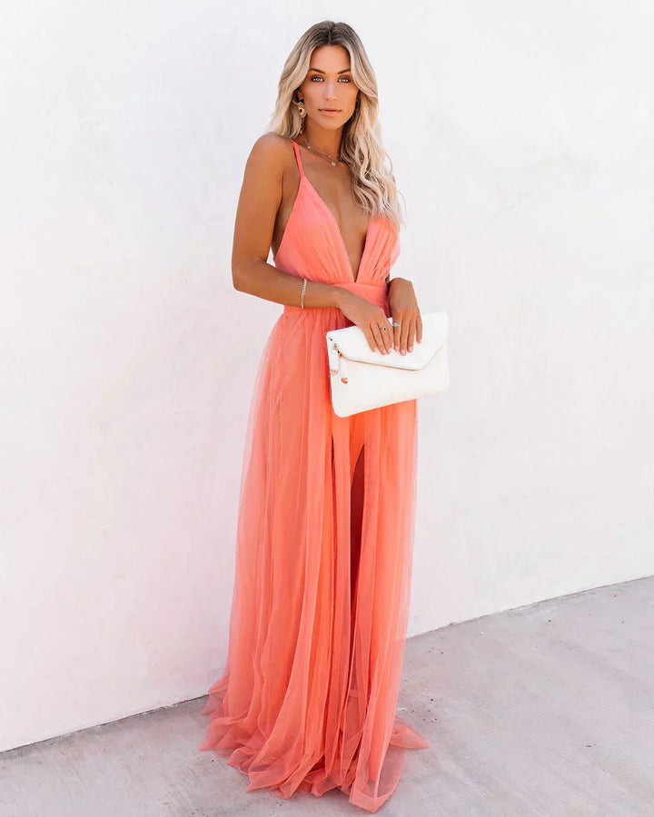 SERENA – WHISPERING DUSK MAXI DRESS