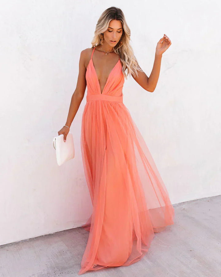 SERENA – WHISPERING DUSK MAXI DRESS